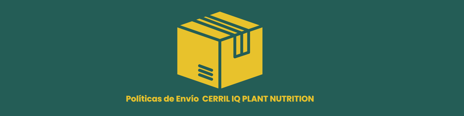 Políticas de envio Cerril