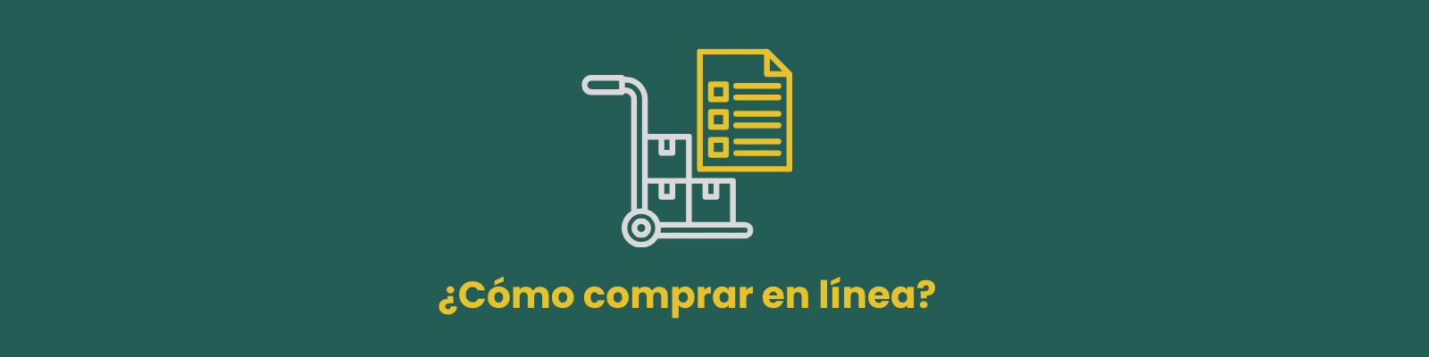 ¿Cómo comprar en línea?